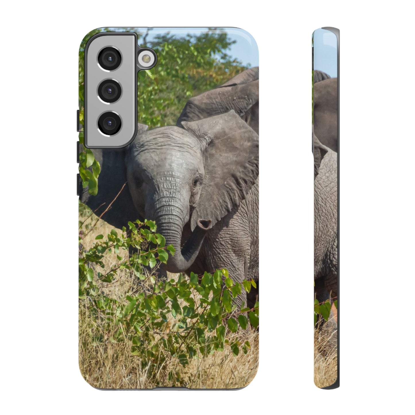 Tough Case - Young Elephant Samsung Galaxy S22 Plus Glossy