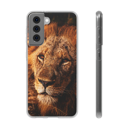 Flexible Lion Phone Cases Samsung Galaxy S21