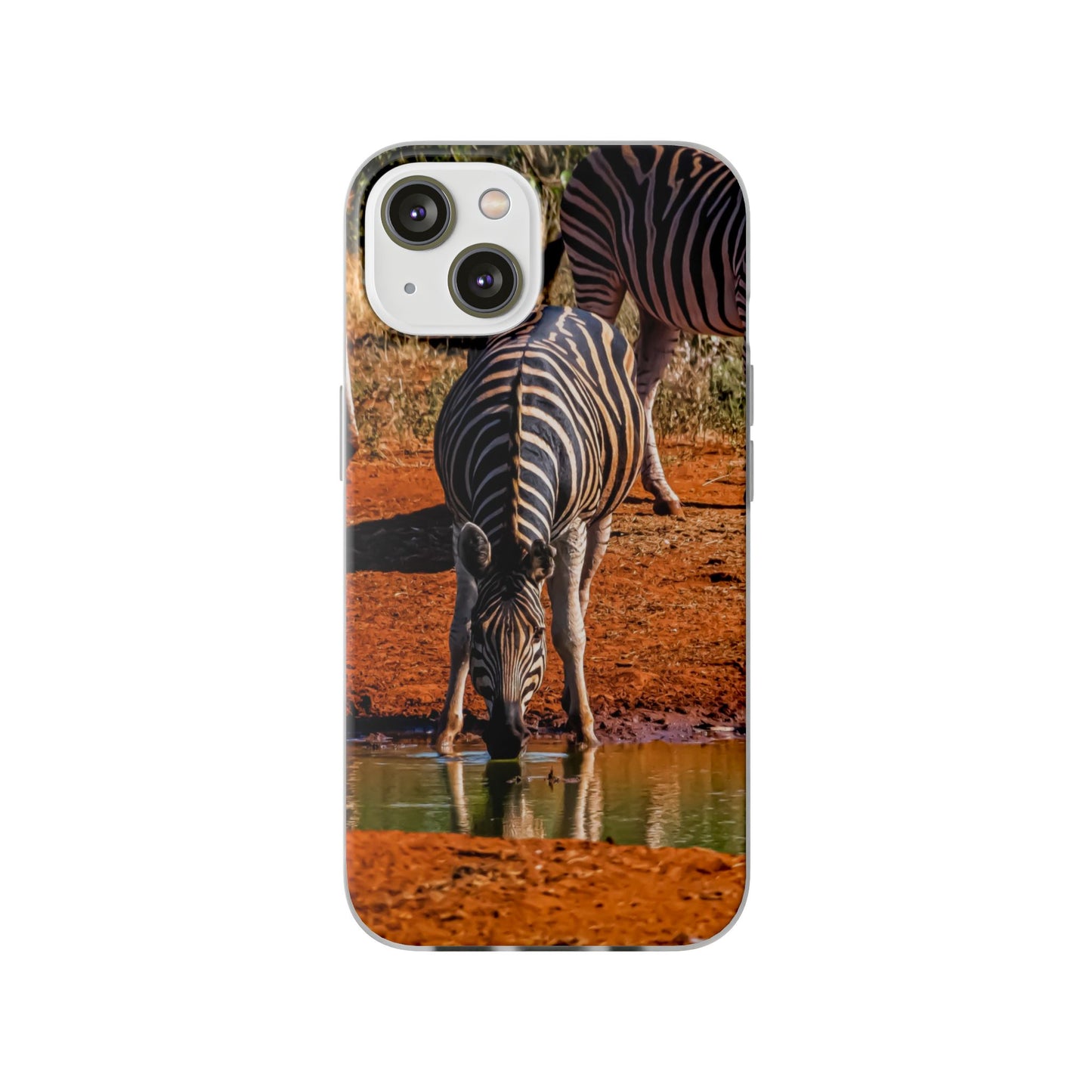 Flexible Zebra Phone Case iPhone 14