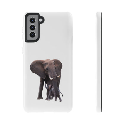 Baby Elephant Tough Case Samsung Galaxy S21 Plus Glossy