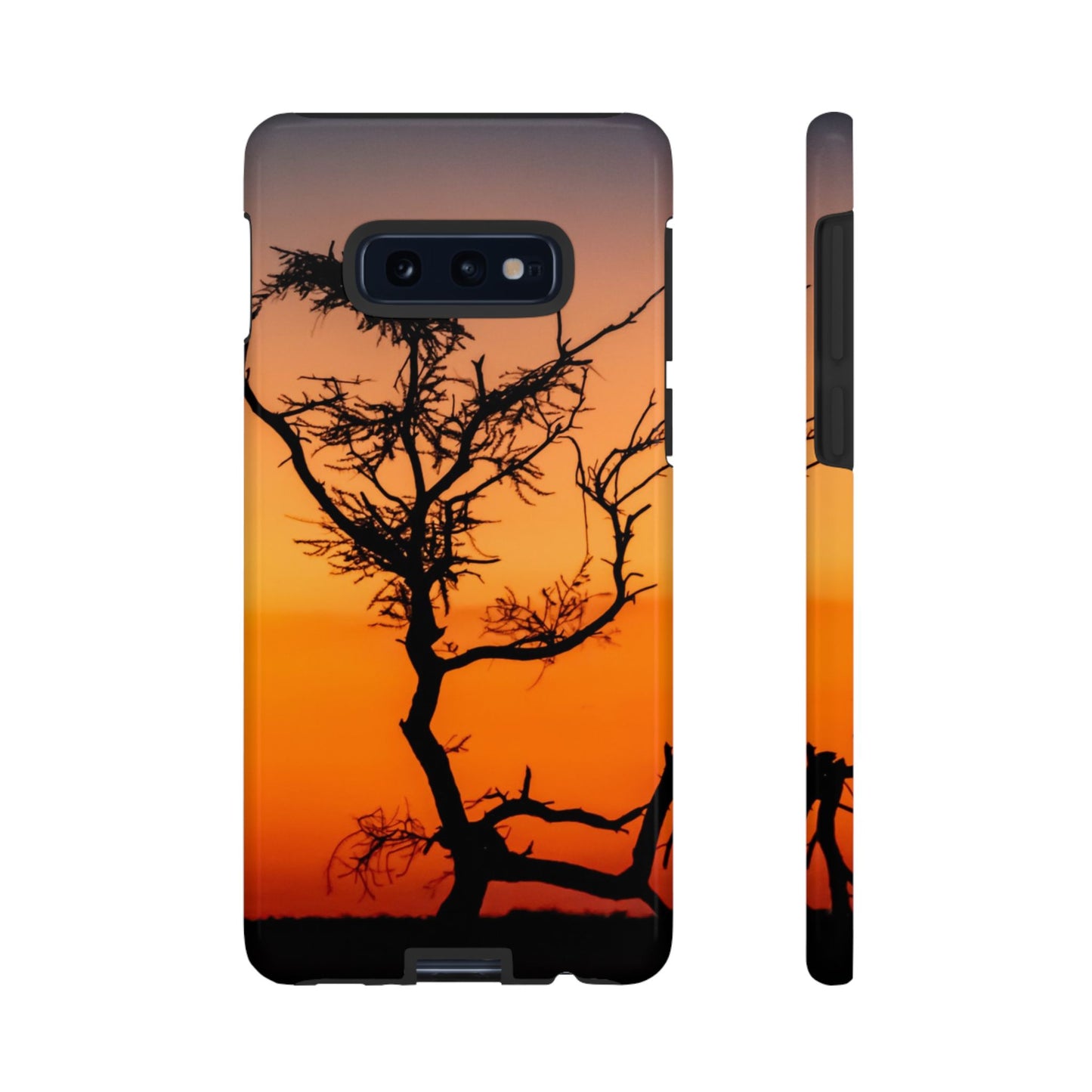 Tough Case - Sunset over the Kalahari Samsung Galaxy S10E Glossy
