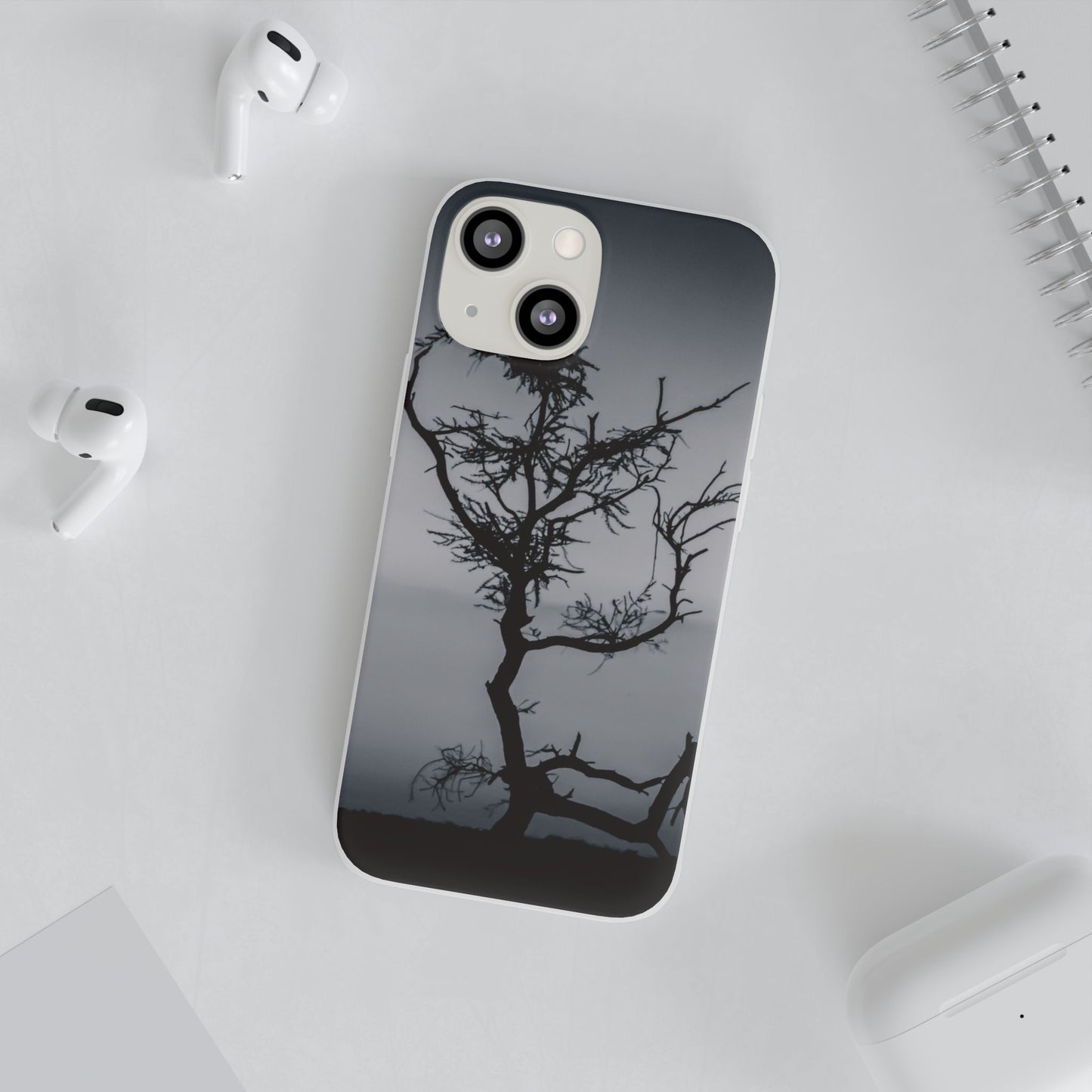 Kalahari Sunset Phone Case B&W
