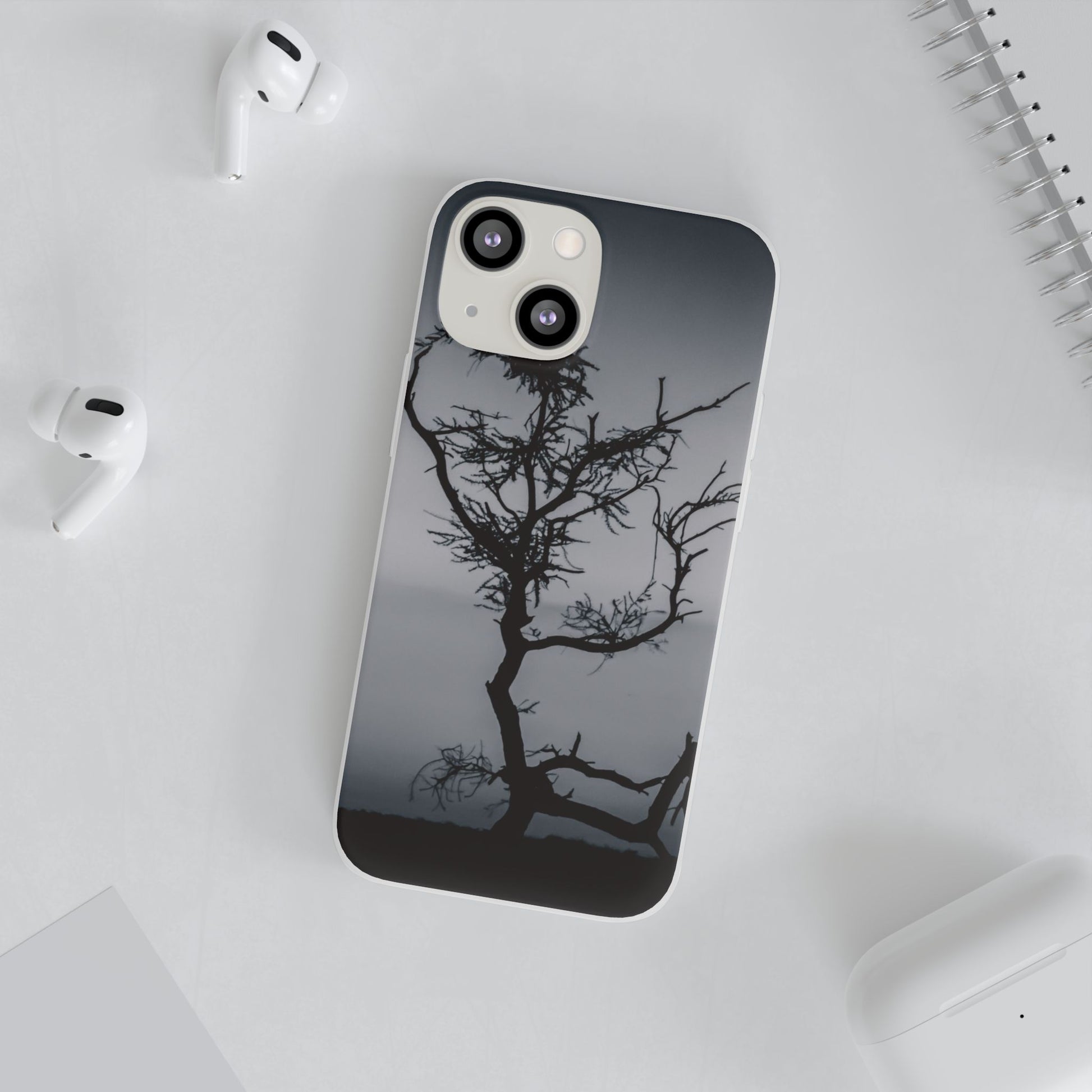 Kalahari Sunset Phone Case B&W