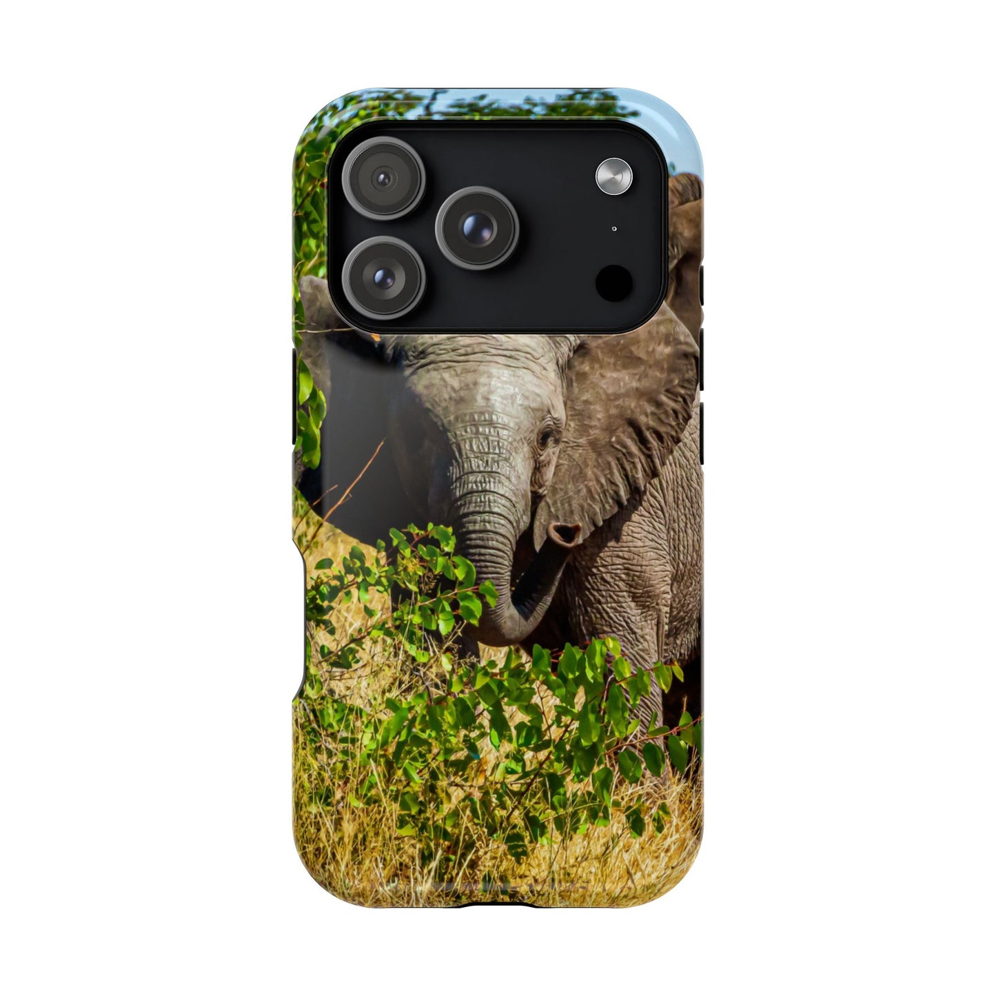 Magsafe® Compatible Tough Cases - Young Elephant iPhone 17 Pro Glossy