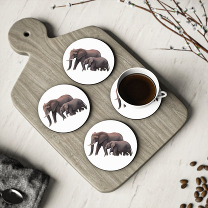 Family of Elephants Coasters