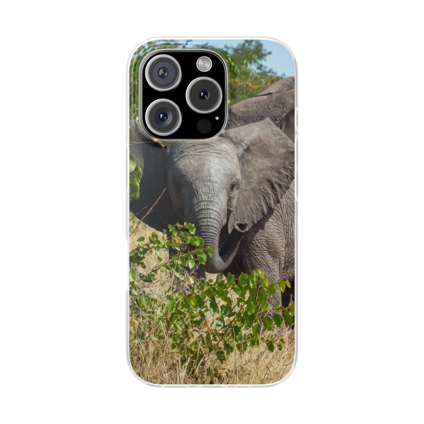 Flexi Cases - Young Elephant iPhone 16 Pro