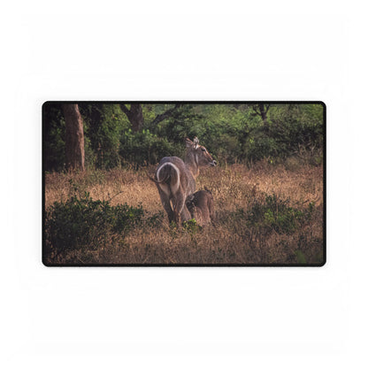 Desk Mats - Waterbuck and Baby