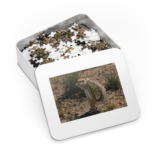 Ground Squirrel Jigsaw Puzzle with Tin 30" × 20" (1000 pcs)