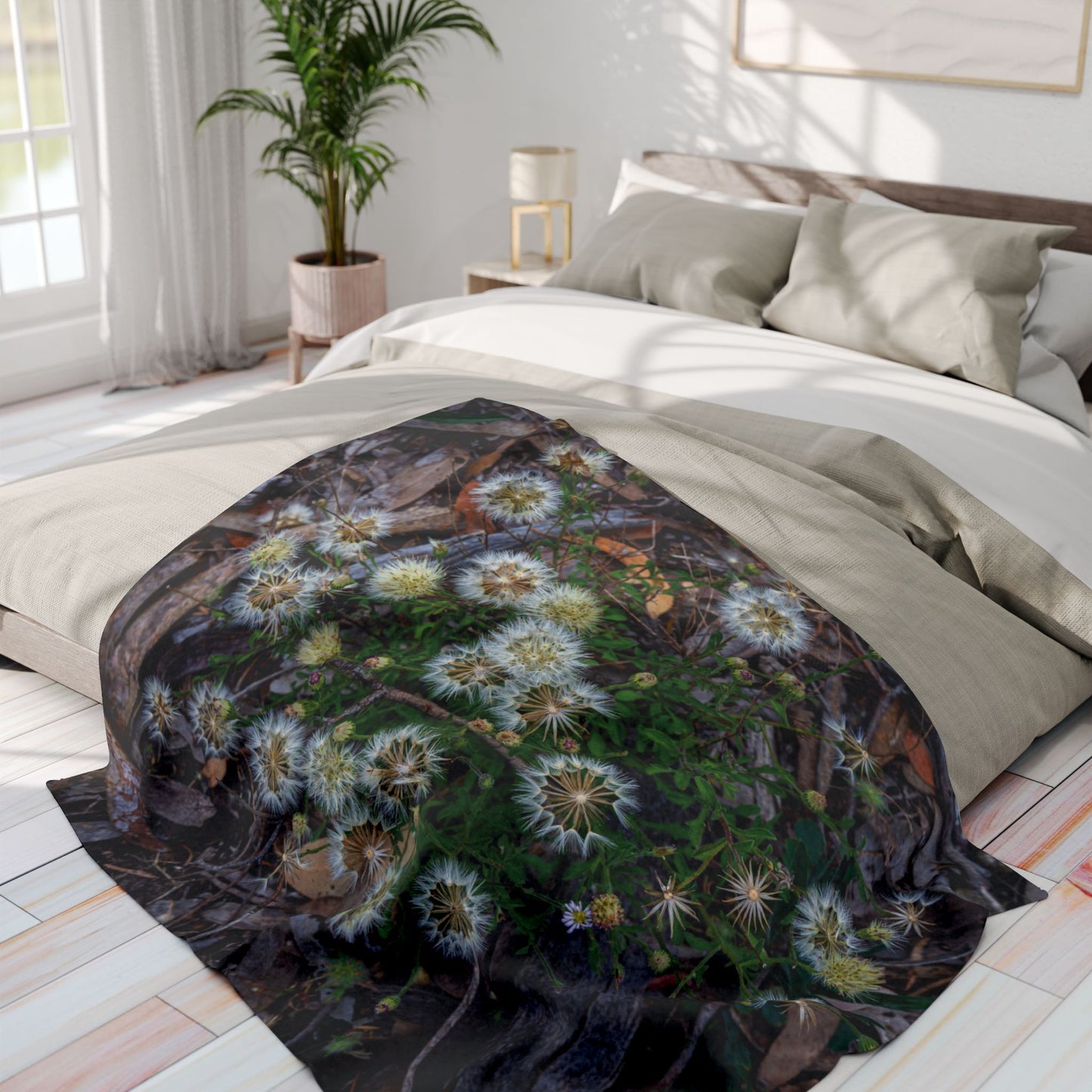 Arctic Fleece Blanket - Australian Wildflower Collection