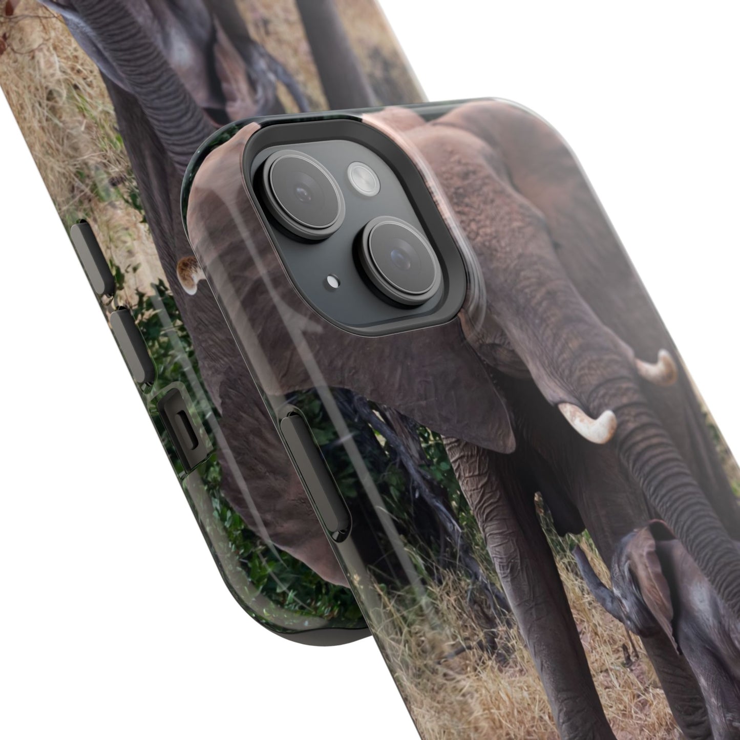 Magsafe® Compatible Tough Cases - Elephant and Baby