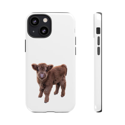Baby Highland Cow Phone Case iPhone 13 Mini Glossy