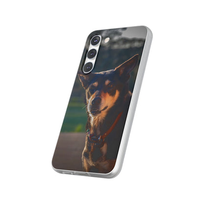 Kelpie Dog Flexi Case