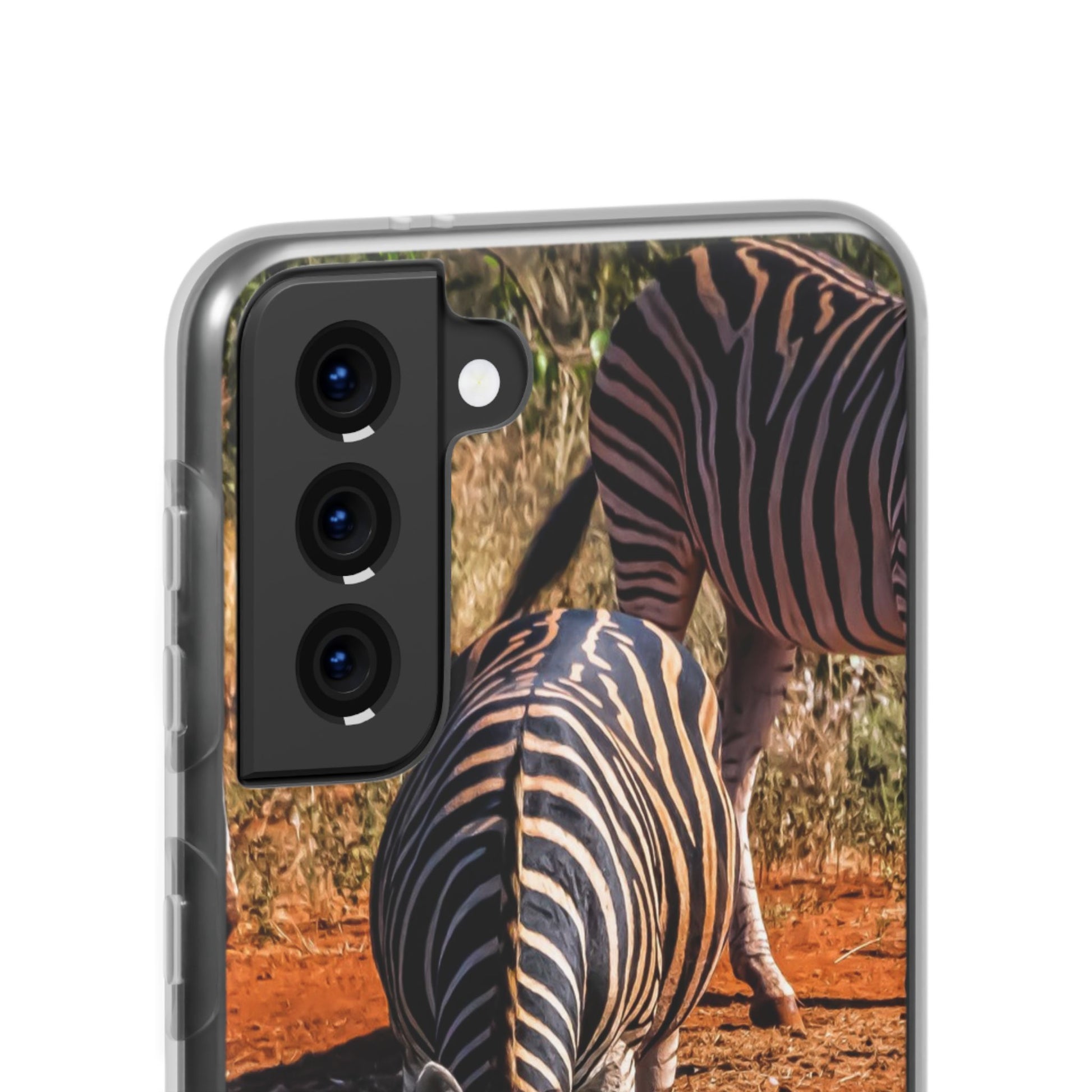 Flexible Zebra Phone Case