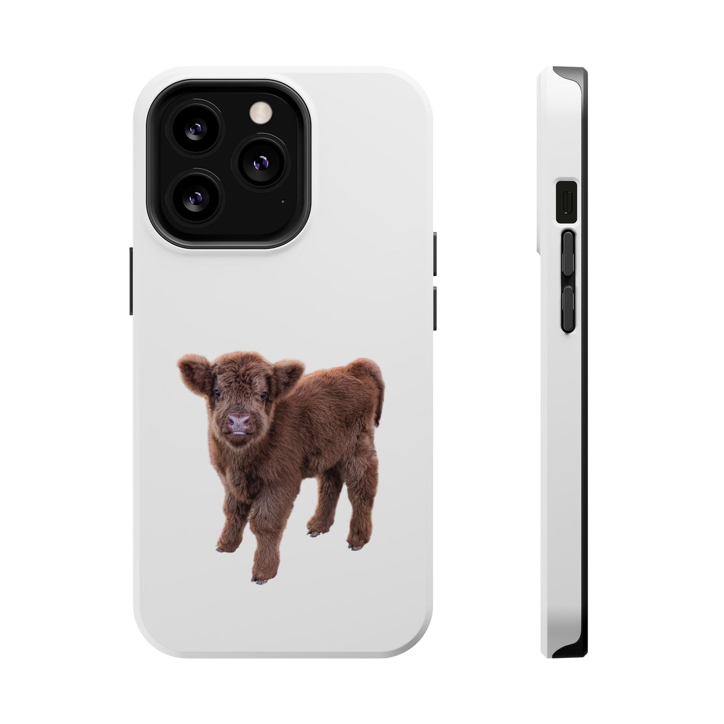 Baby Highland Cow MagSafe Phone Case iPhone 13 Pro Matte