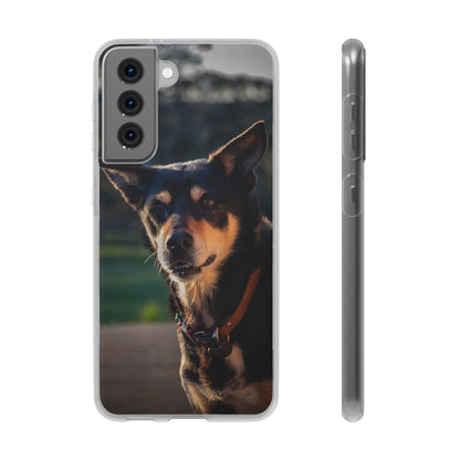 Kelpie Dog Flexi Case Samsung Galaxy S21