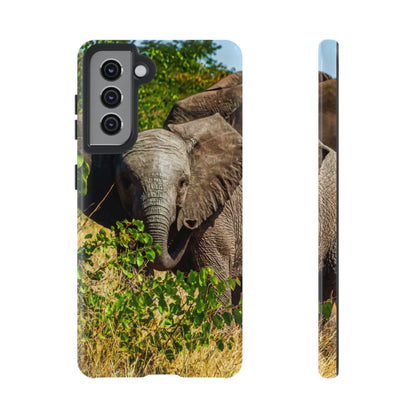 Tough Case - Young Elephant Samsung Galaxy S21 Glossy