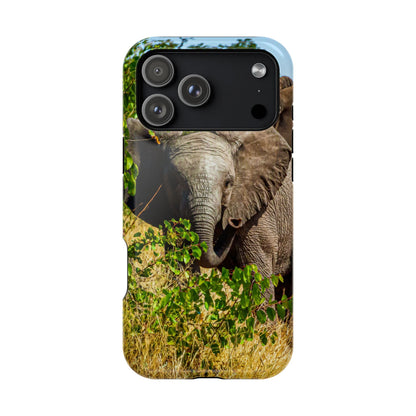 Magsafe® Compatible Tough Cases - Young Elephant iPhone 17 Pro Max Glossy