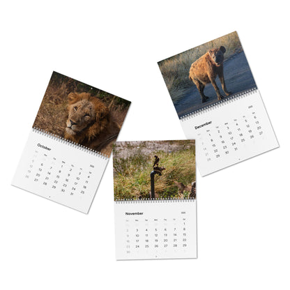 2025 Nature Wildlife Wall Calendar