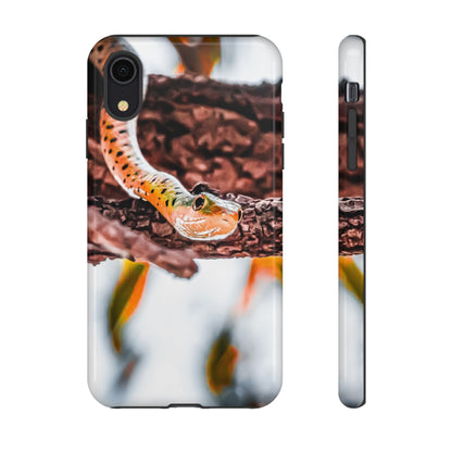 Spotted Bush Snake Phone Case iPhone XR Glossy