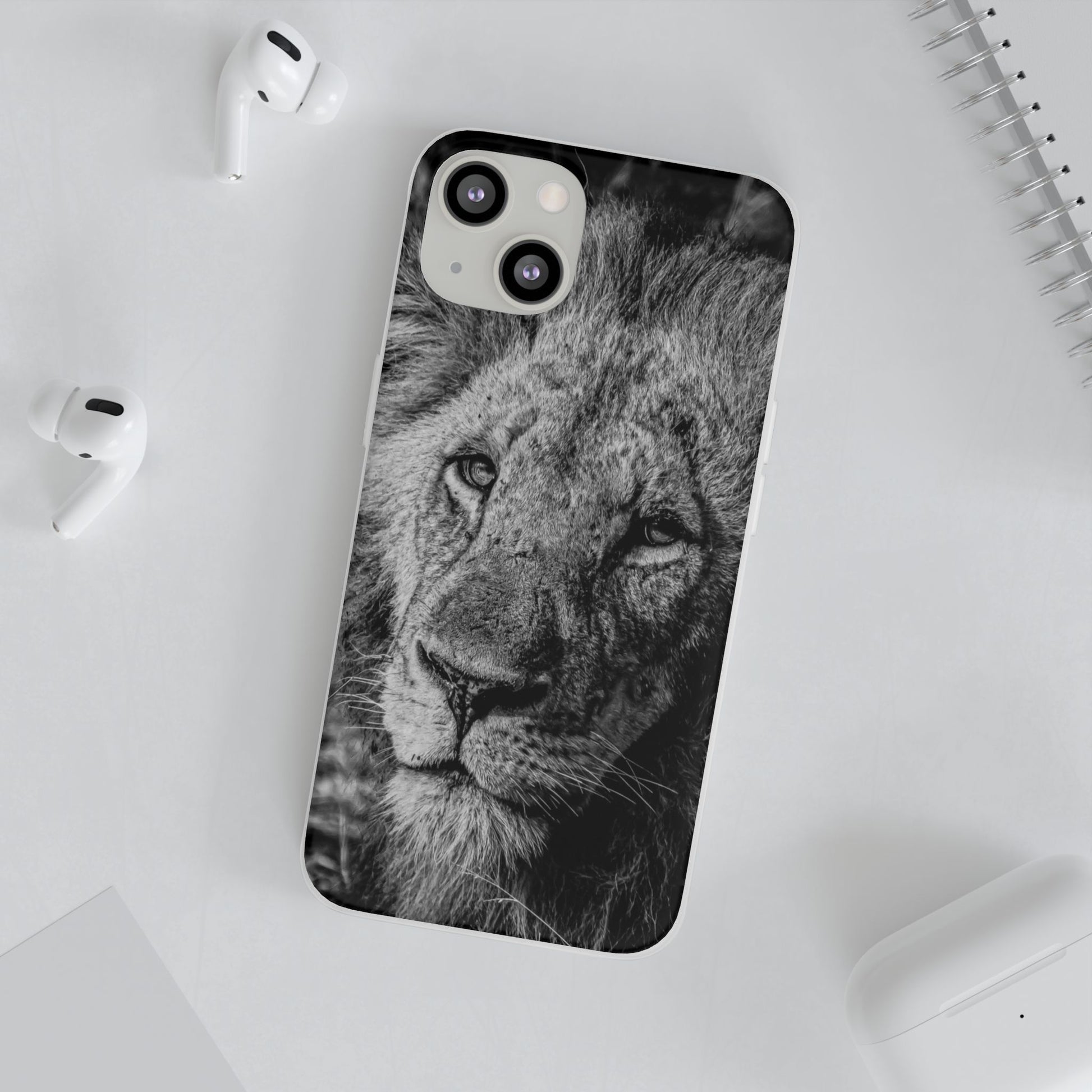 Flexi Cases - Old Lion B&W