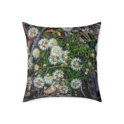 Australian Wildflower Pillow 24" × 24"