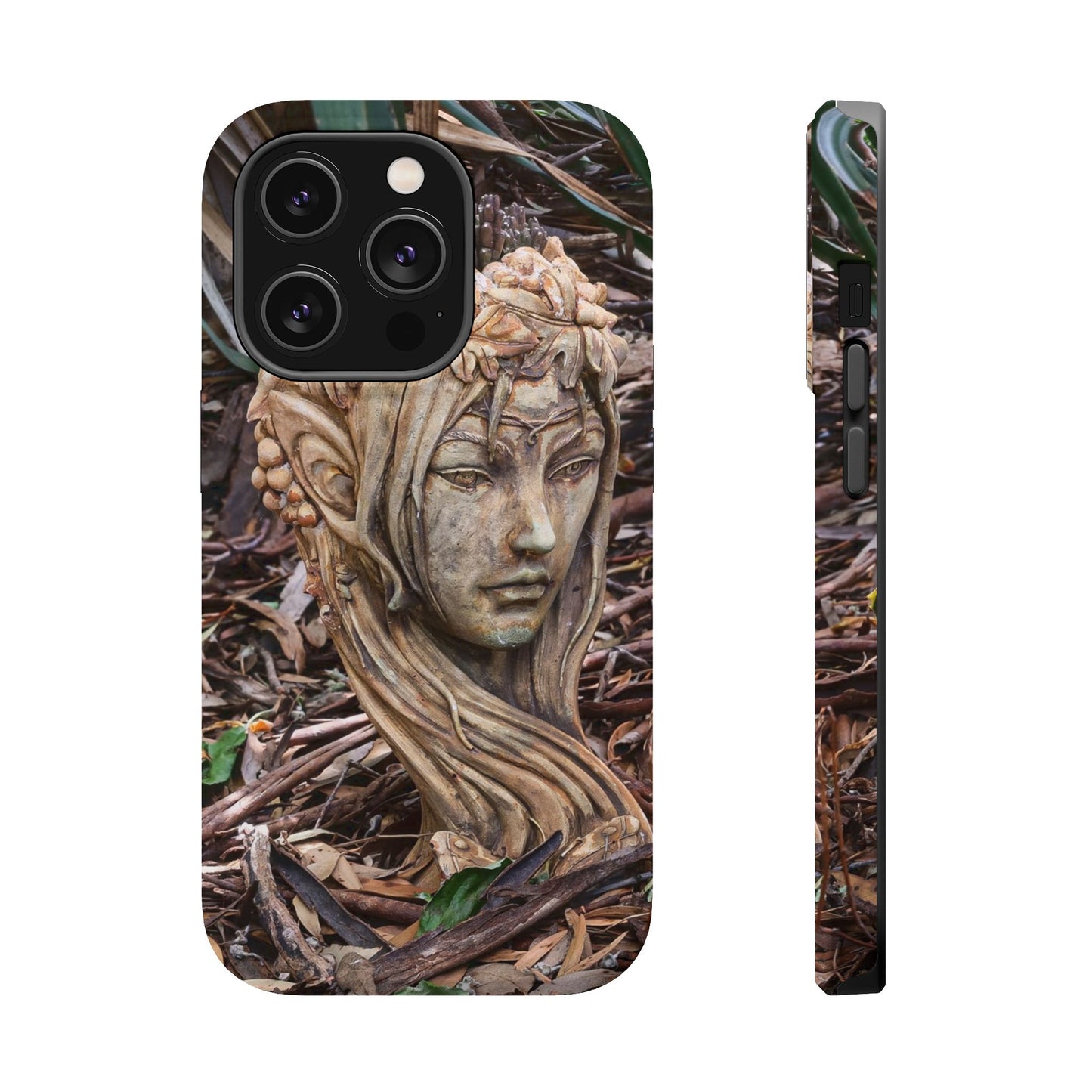 Magsafe® Compatible Tough Cases - Elven Lady Statue iPhone 14 Pro Matte