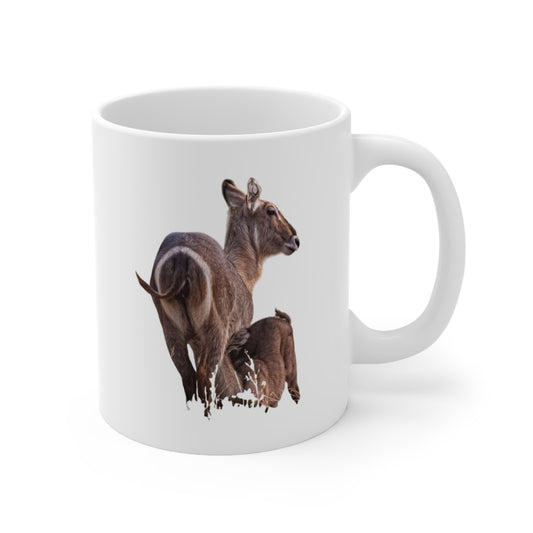 Baby Waterbuck Animal Mug