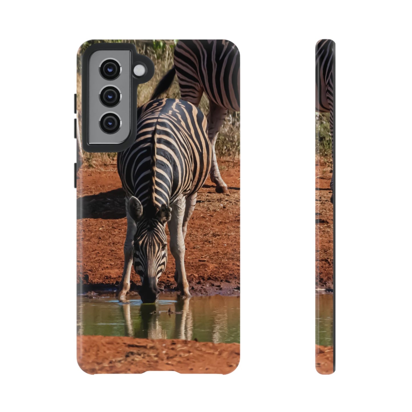 Tough Case - Zebra Drinking