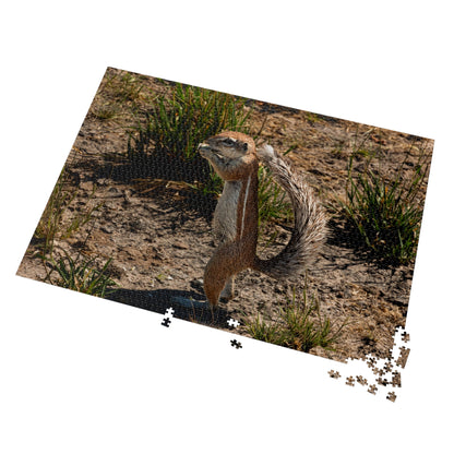 Ground Squirrel Jigsaw Puzzle with Tin