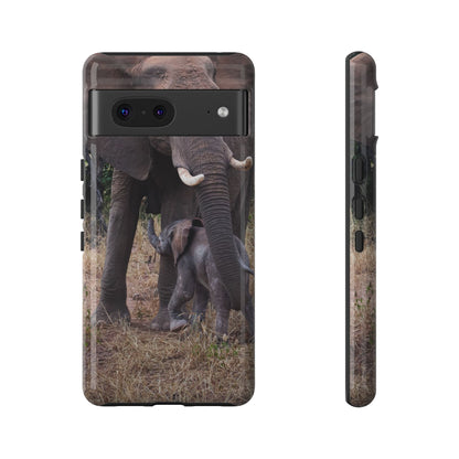 Baby Elephant Tough Case Google Pixel 7 Glossy