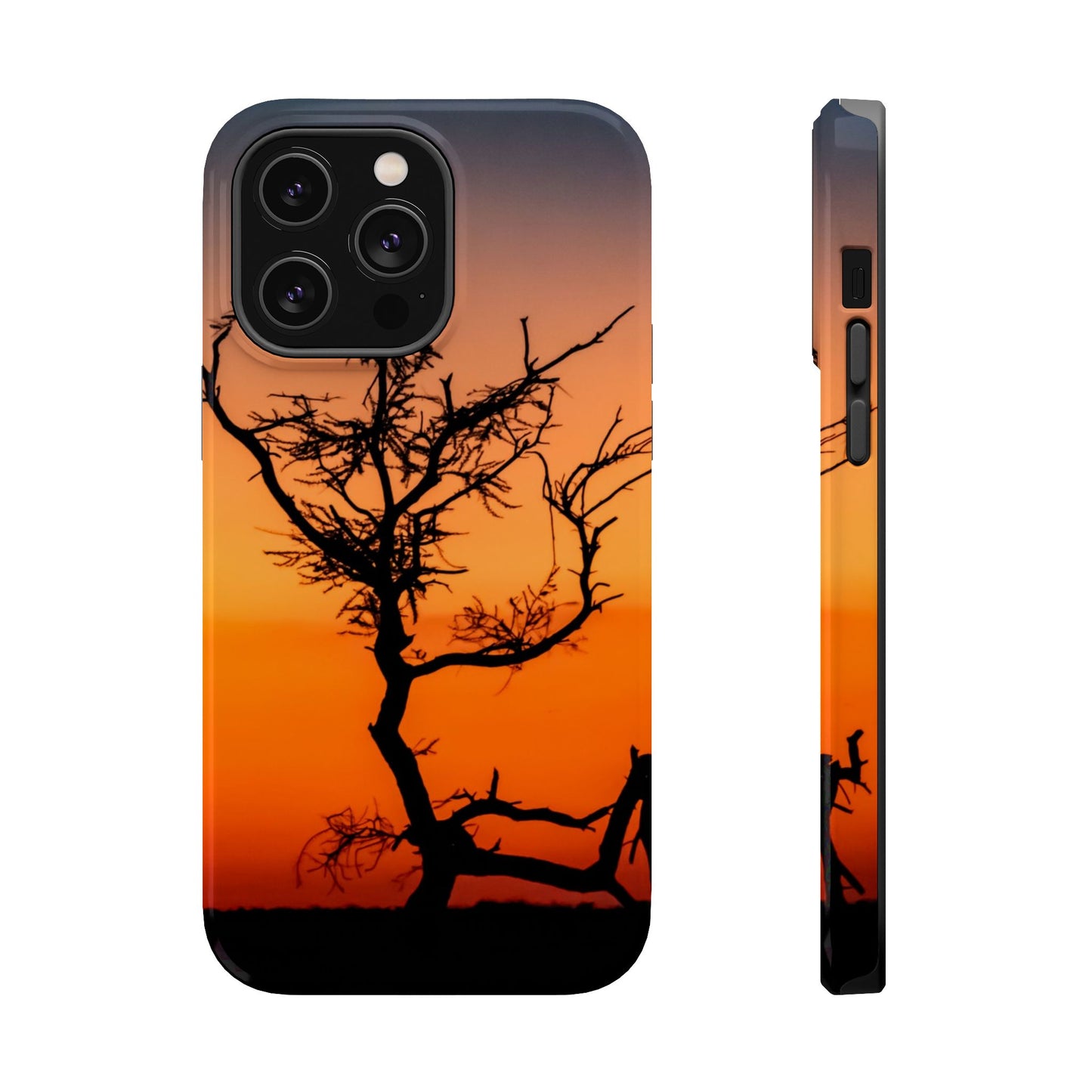 Magsafe® Compatible Tough Cases - Sunset Over The Kalahari iPhone 14 Pro Max Glossy