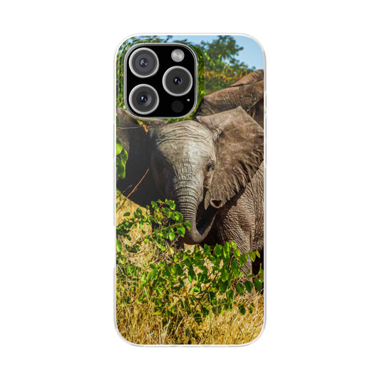 Flexible Young Elephant Cases iPhone 16 Pro Max