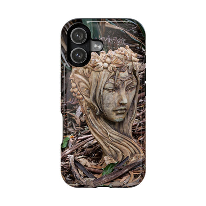Magsafe® Compatible Tough Cases - Elven Lady Statue iPhone 17 Glossy
