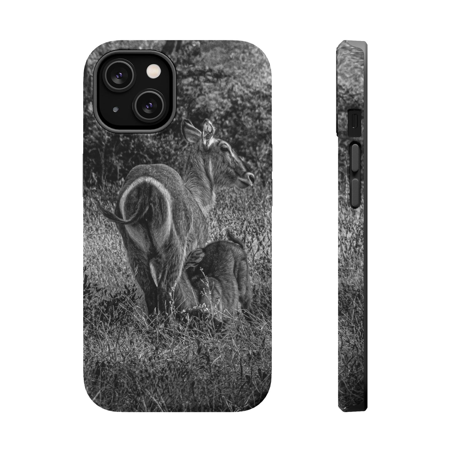 Waterbuck Baby Animal Phone Case - Magsafe B&W iPhone 14 Matte