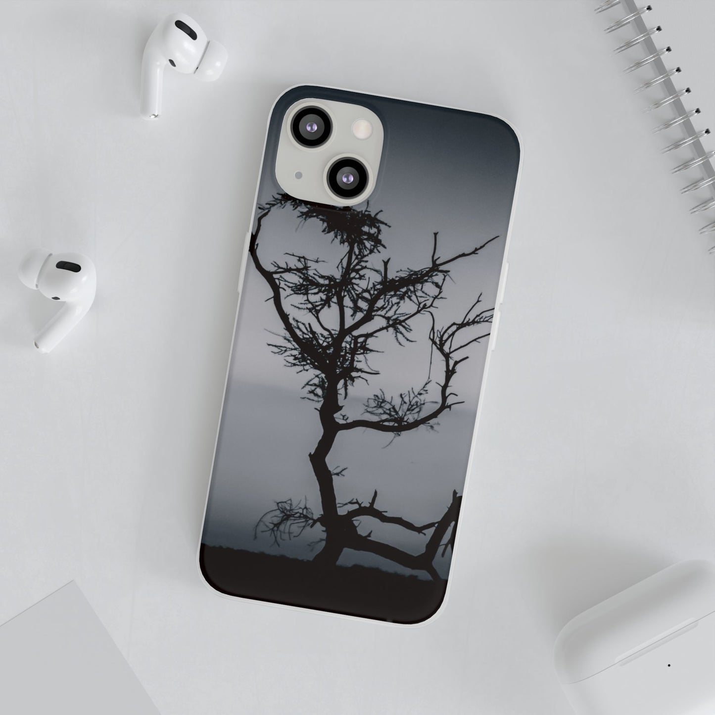 Kalahari Sunset Phone Case B&W