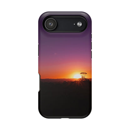 Magsafe® Compatible Tough Cases - Purple Sunset iPhone 17 Air Matte