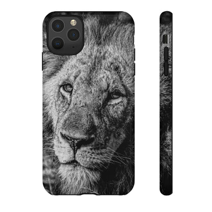 Tough Case - Old Lion B&W iPhone 11 Pro Max Glossy