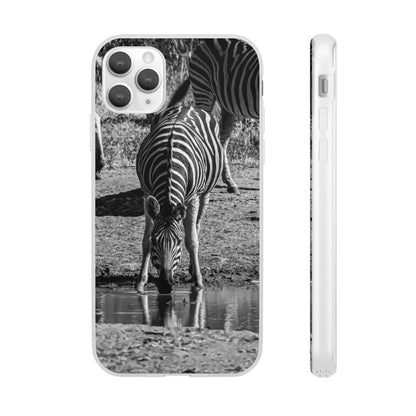 Flexible Zebra Phone Case B&W iPhone 11 Pro Max