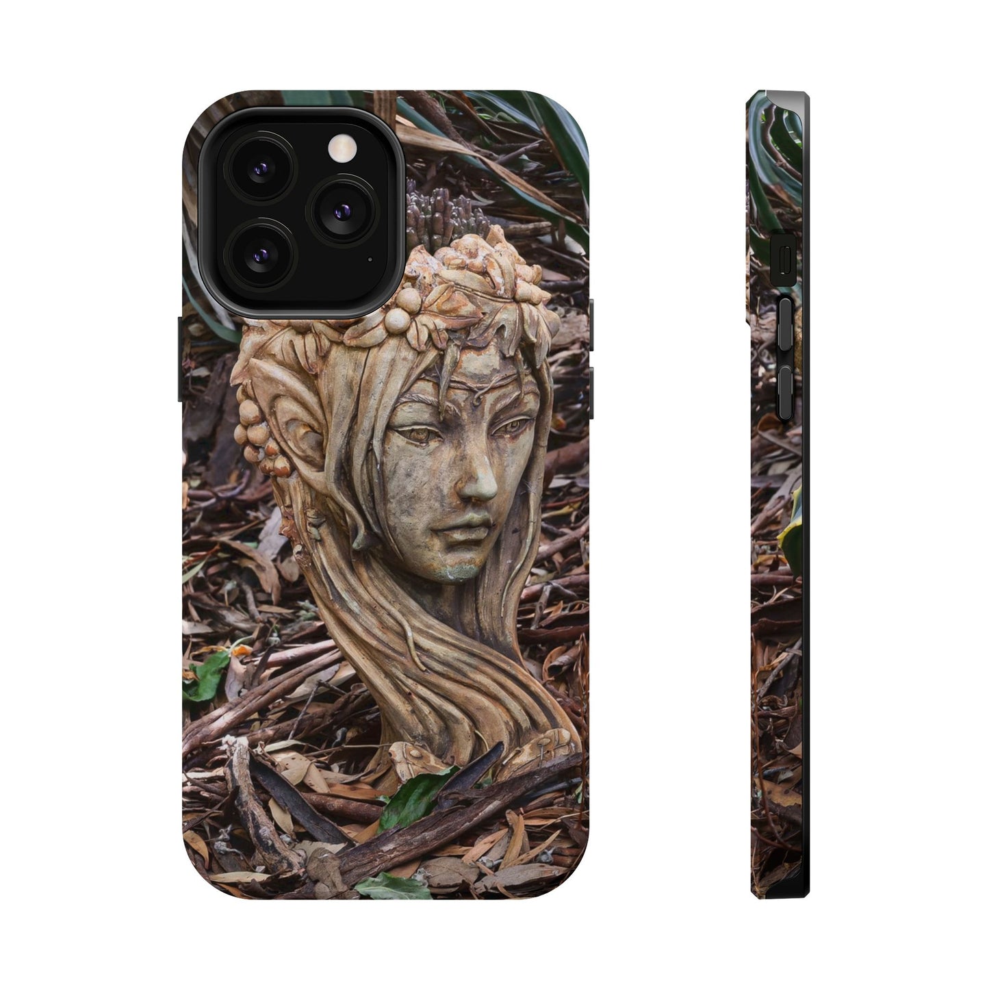 Magsafe® Compatible Tough Cases - Elven Lady Statue iPhone 13 Pro Max Matte