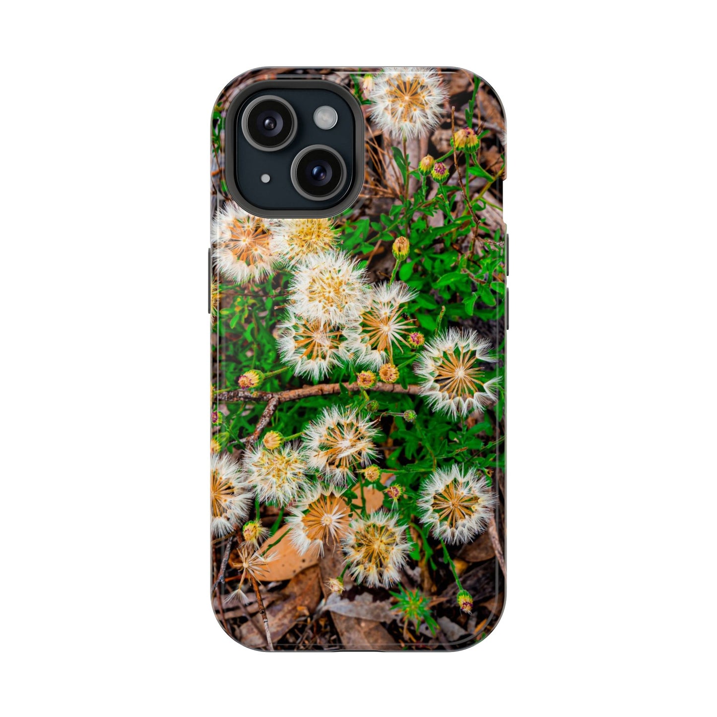 Magnetic Wildflower Phone Case Australia iPhone 15 Glossy