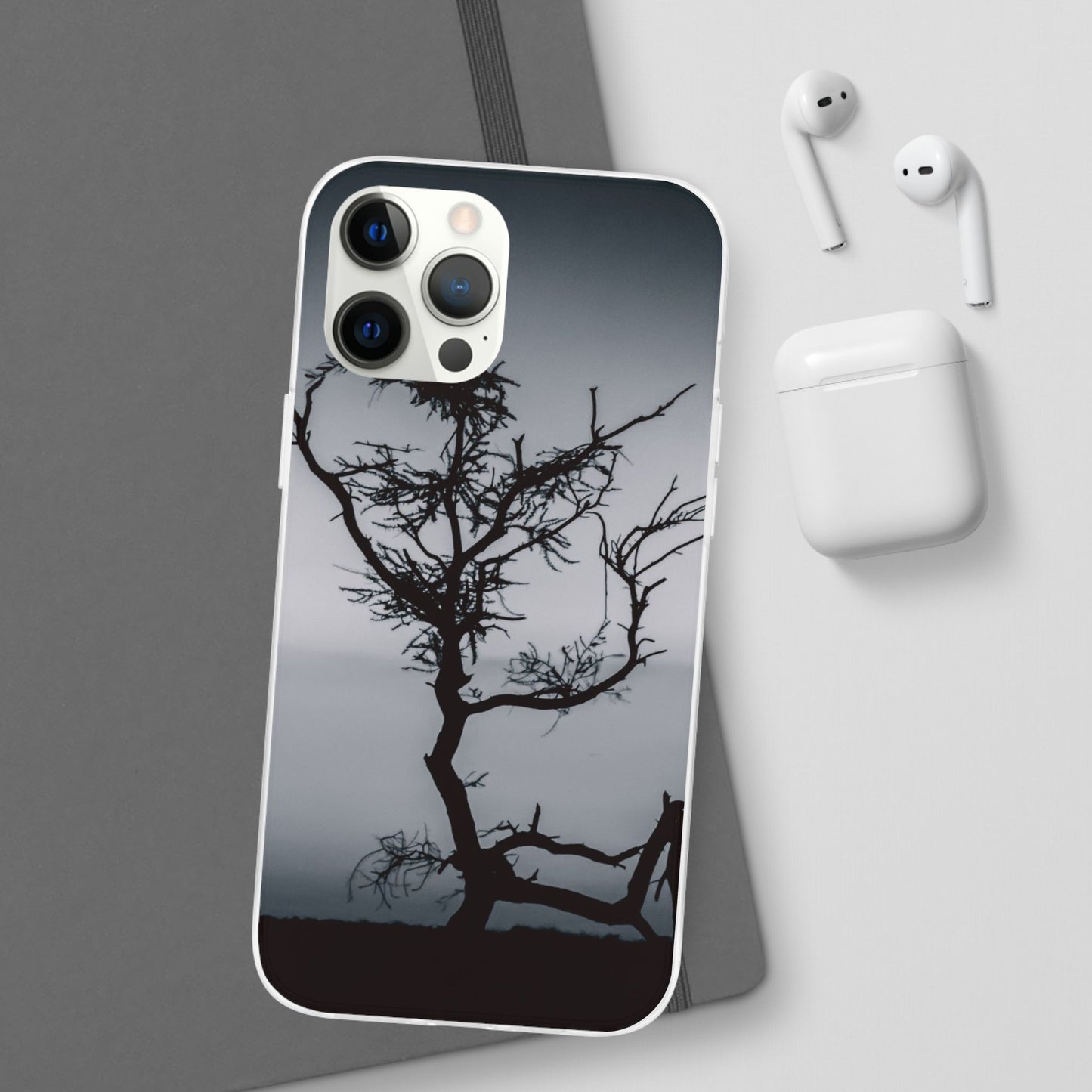 Kalahari Sunset Phone Case B&W
