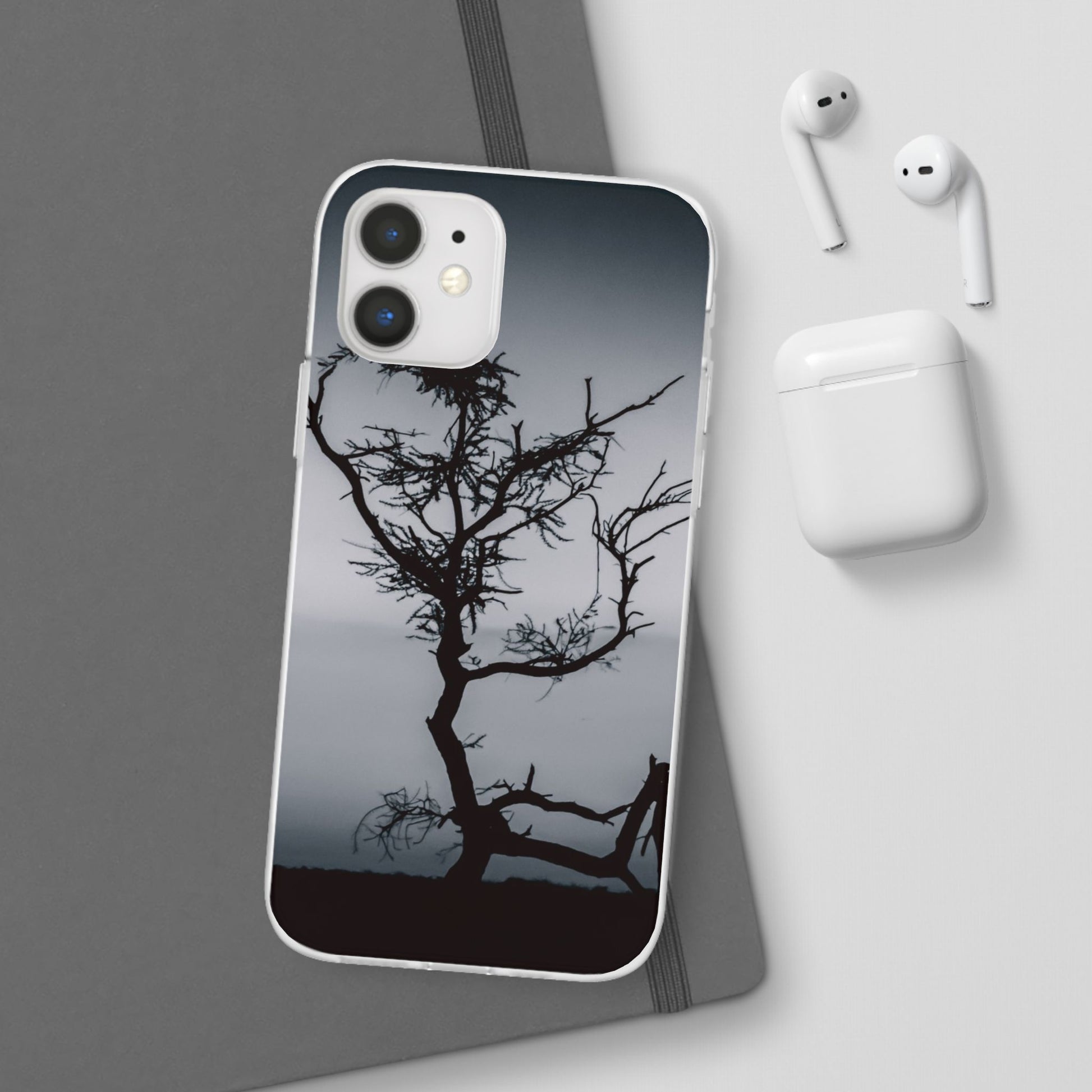 Kalahari Sunset Phone Case B&W