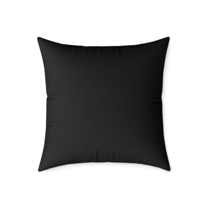 Highland Cattle Pillow B&W