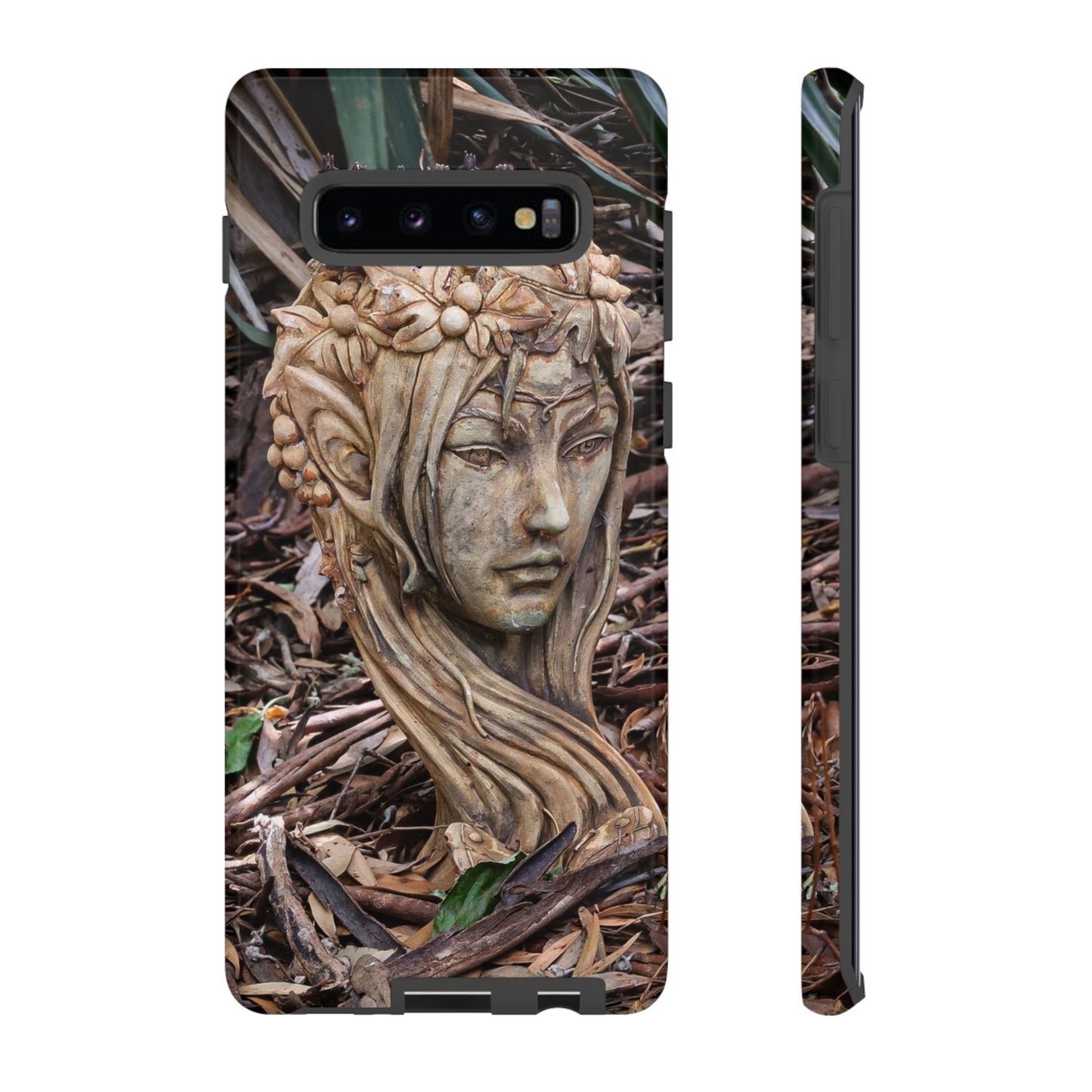 Tough Case - Elven Lady Statue Samsung Galaxy S10 Plus Glossy