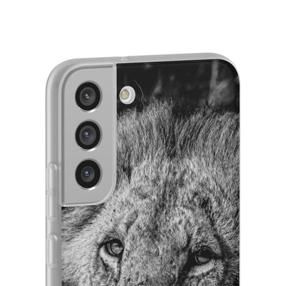 Flexible Lion Phone Cases B&W