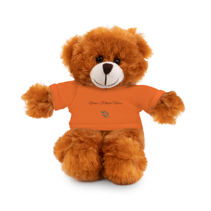 Custom Teddy Bears Orange Bear 8"