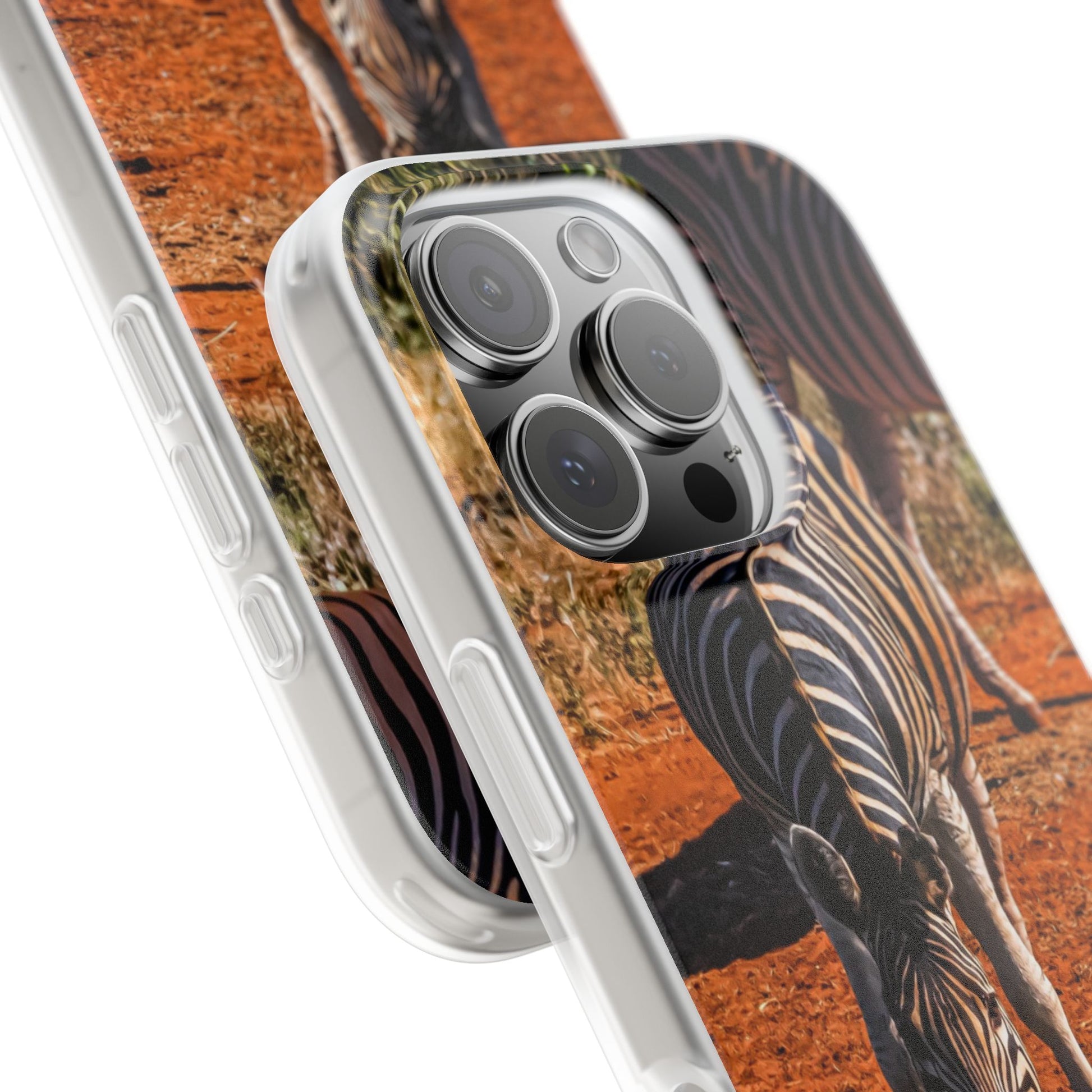 Flexible Zebra Phone Case