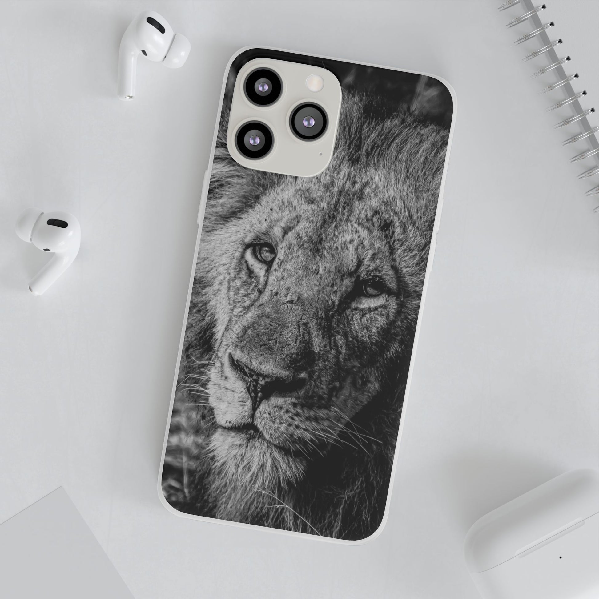 Flexi Cases - Old Lion B&W