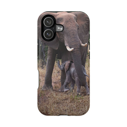 Baby Elephant Magsafe Phone Case iPhone 17 Matte