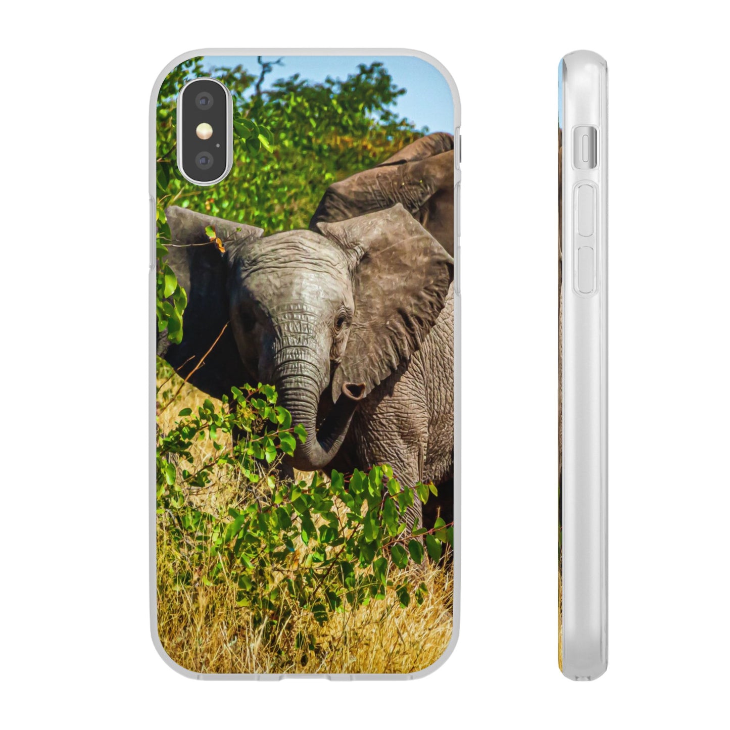 Flexible Young Elephant Cases iPhone XS